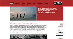 Desktop Screenshot of kulturfabrik.de